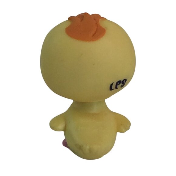 Littlest Pet Shop LPS #1329 Winking Chick #1062 Baby Duck Yellow Bird Figures - Picture 10 of 13